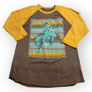 Crazy Train T Shirt Cowboy Rodeo Graphic Tee